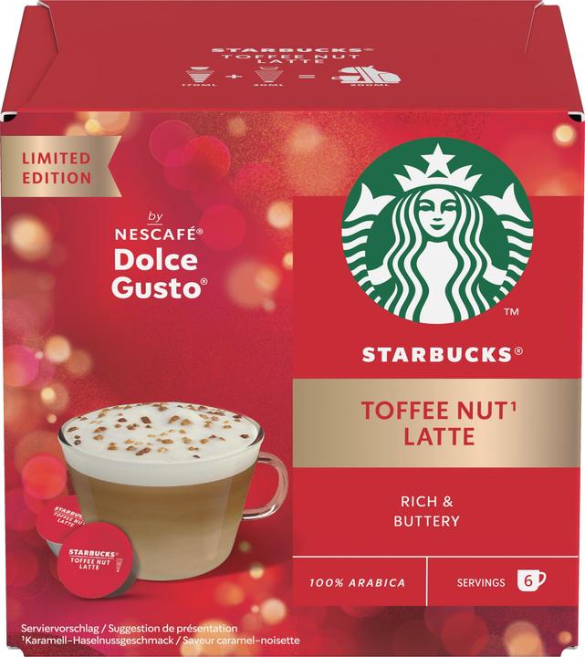 Produktbild Starbucks Toffee Nut Latte by Nescafé Dolce Gusto (6 x Port.)
