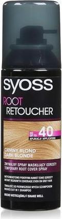 Actual product image Syoss Root Retoucher spray hair dye Dark Blond 120ml (Dark Blond)
