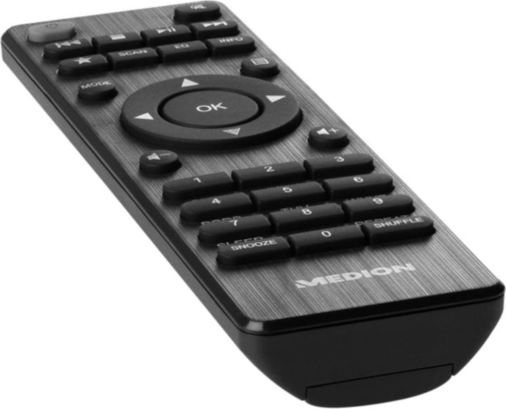 Actual product image Medion P85035 (MD87090) Internet radio with DAB+, FM, black (FM, DAB+, Wi-Fi)