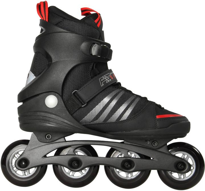 Produktbild K2 F.I.T. 84 Speed Alu Man Inline Skates (Grösse: 42.5 (US=9.5), black/red) (42)