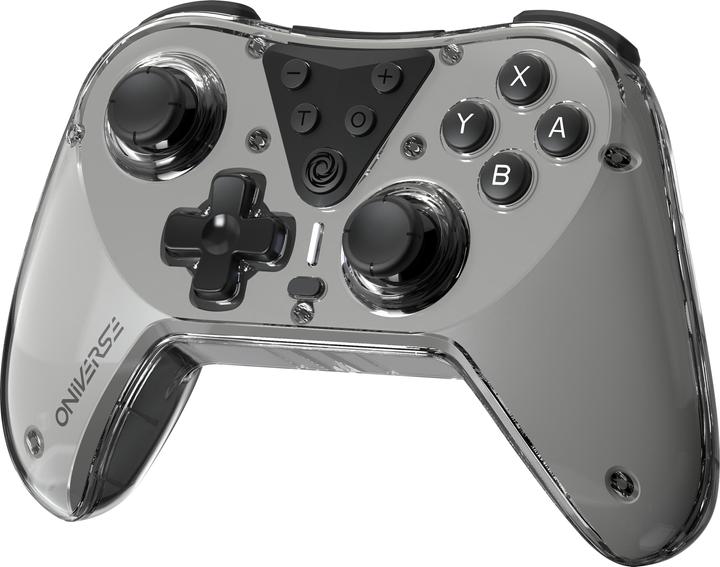 Produktbild Oniverse Nintendo Switch Astralite Controller Wireless Smoked Black inkl. Charging Station (Android, Switch OLED, PC, iOS, Switch, Switch Lite)