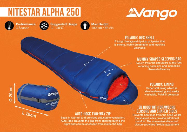 Produktbild Vango Nitestar Alpha 250