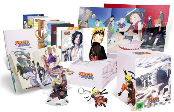 Actual product image Naruto Shippuden - Collector's Edition - Part I (10 Blu-rays) (Blu-ray, Japanese, German)