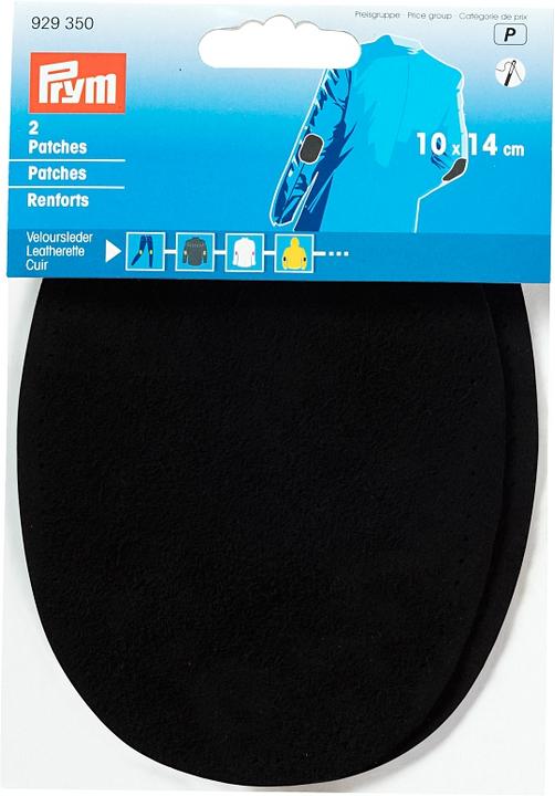 Prym Patchs en cuir velours à coudre, 10x14 cm, 2 pcs. (2 x)