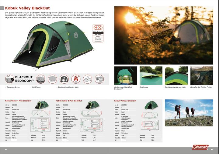 Image du produit Coleman Kobuk Valley 4 Plus (Tente igloo, 6.60 kg, 4 personnes)