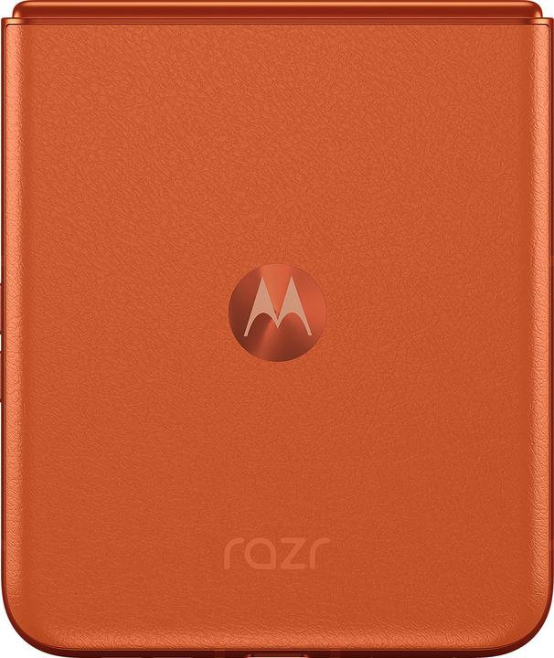 Actual product image Motorola Razr 50 (256 GB, Spritz Orange, 6.90", SIM + eSIM, 52.43 Mpx, 5G)