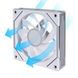 Produktbild Lian-Li UNI FAN SL-INF 120 ARGB Reverse Blade PWM Lüfter, 3er Pack inkl. Controller - 120mm, weiss (120 mm, 3 x)