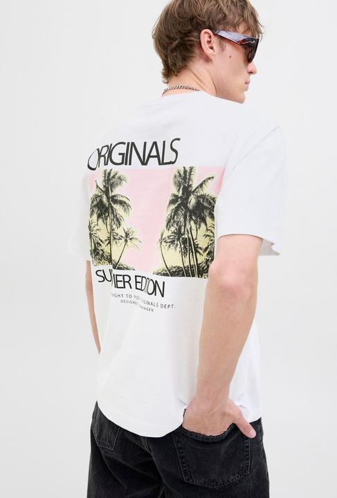Image du produit Jack & Jones Gedruckt Rundhalsausschnitt T-shirt T-shirt (S)