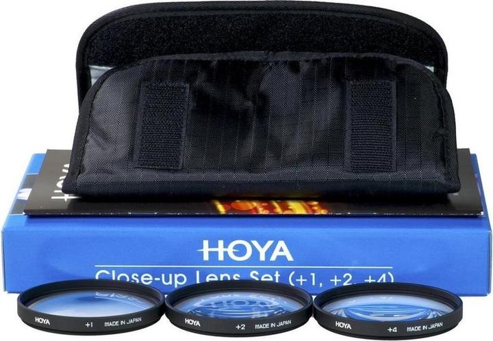 Actual product image Hoya CLOSE-UP SET (+1 +2 +4) HMC 82 MM (82 mm, Close-up lens)