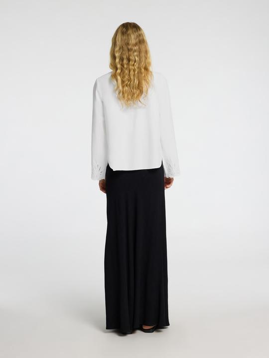 Immagine prodotto Selected Femme Broderie Anglaise Langarmhemd (46)