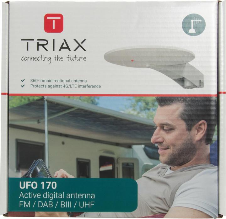 Actual product image Triax UFO 170 - Antenna - Radio - 27 dBi (UHF) (DAB+, UHF, VHF)