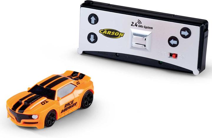 Actual product image Carson 1:60 Nano Racer Breaker 2.4GHz orange