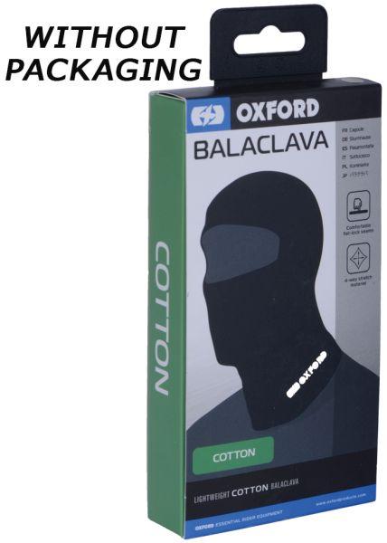 Oxford Balaclava Cotton Blk
