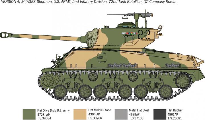 Produktbild 1:35 US M4A3E8 Sherman Korea Krieg