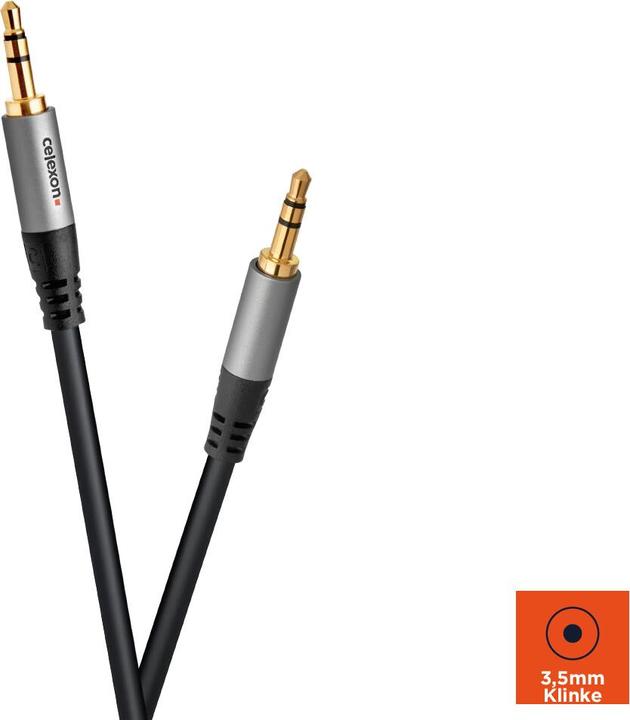 Produktbild Celexon 3,5mm Stereo Klinke Audiokabel 10,0m - Professional Line (10 m, 3.5mm Klinke (AUX))