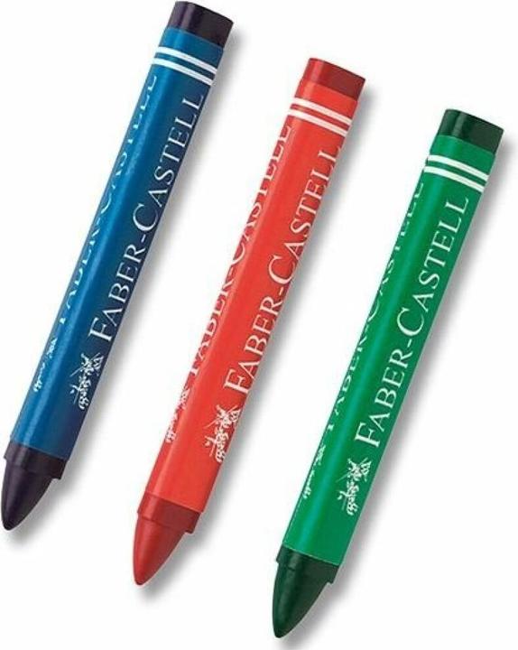 Productafbeelding Faber-Castell Waskrijt (Veelkleurig, 12 x)