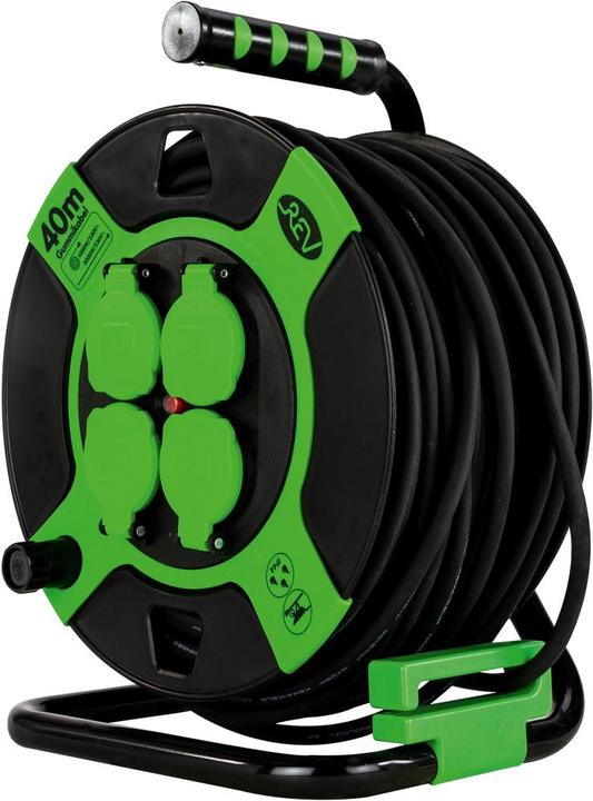 Actual product image REV Cable drum plastic 40m IP 44 4-fold (40 m)