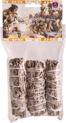 Berk Pack de 3 sauges blanches mini