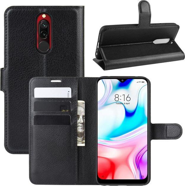 Immagine prodotto MU Classic Serie di copertine per libri in pelle Litchi (Xiaomi Redmi 8)