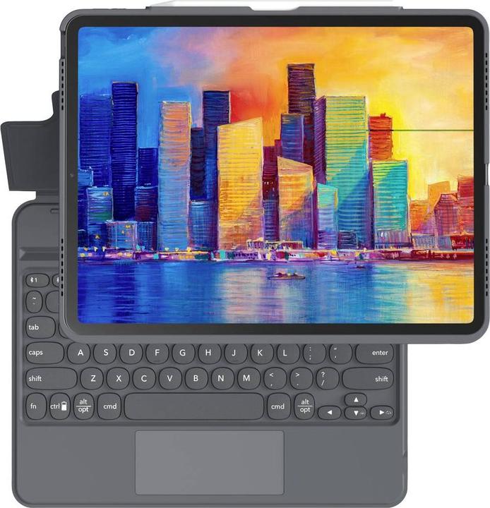 Immagine prodotto Zagg Pro Keys (DE, iPad Pro 12.9 2020 (4. Gen), iPad Pro 12,9 2022 (6a generazione), iPad Pro 12.9 2021 (5a generazione), iPad Pro 12.9 2018 (3. Gen))