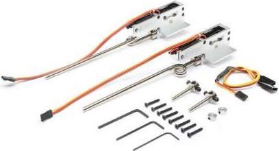 Actual product image E-Flite Retractable landing gear electric 60 - 120 95-degree rotating 2-leg for Hangar 9 F4U-1A Corsair