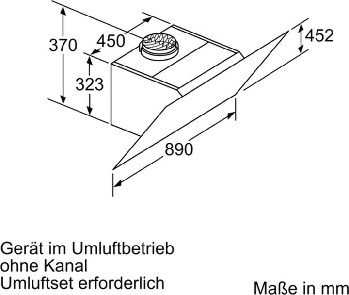 Produktbild Bosch Hausgeräte Serie 6, Wandhaube (Wandhaube)