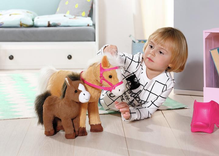 Actual product image Zapf Creation BABY Born horse Sunny & foal Pony Farm