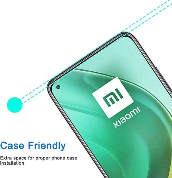Produktbild Screenguard Xiaomi Mi 10T Pro Panzerglas Schutzfolie Case Friendly Design (1 Stück, Xiaomi Mi 10T Pro)