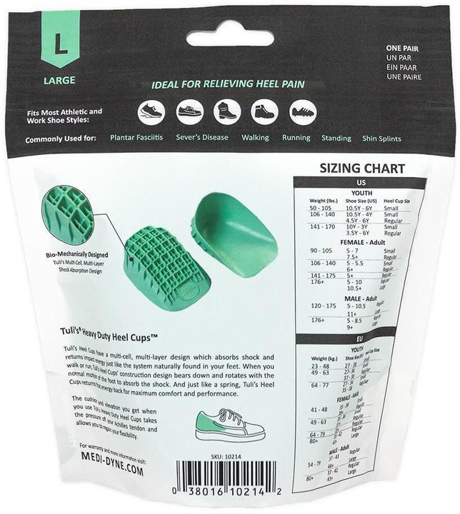 Actual product image Tuli's Heel cushion sport (M)