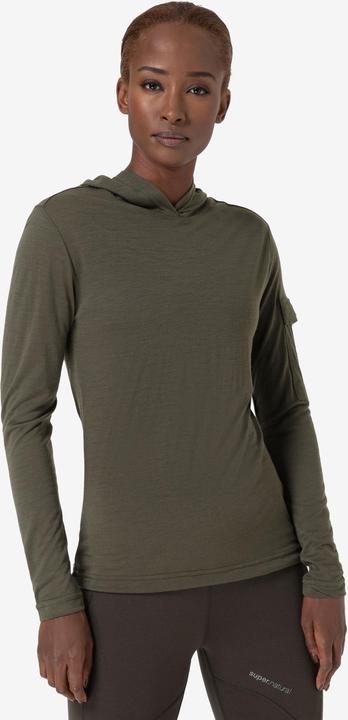Produktbild Super Natural Women's Relax Light Pocket Hoodie (XS)