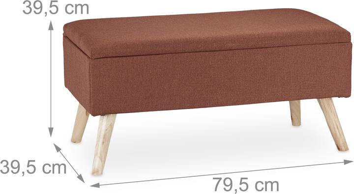 Produktbild Relaxdays Sitzbank (79.50 cm)
