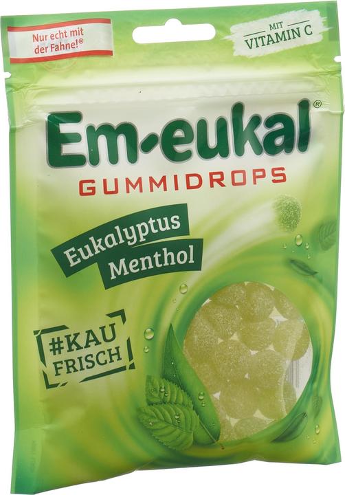 Image du produit Em-eukal Gummidrops Eukalytus-Menthol zuckerhaltig (1 pcs, 90 g)