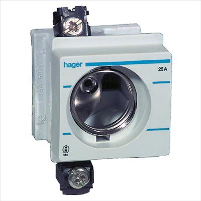 Image du produit Hager Elément fusible 25A DIN (25 A)
