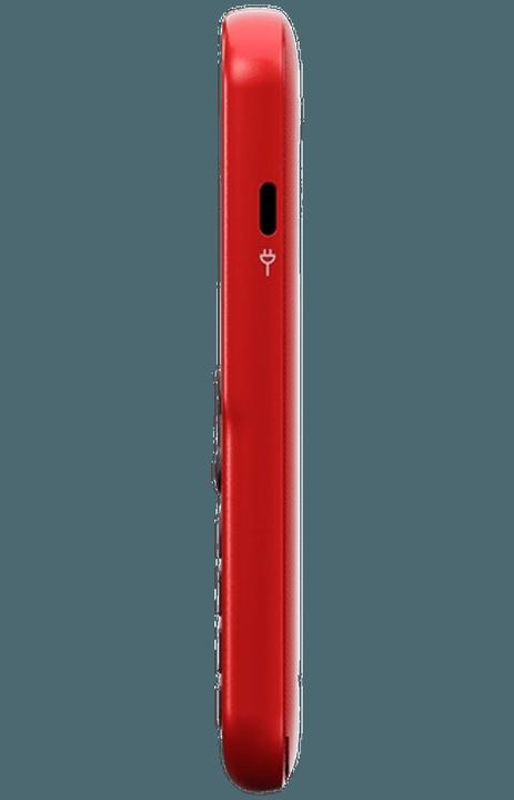Actual product image Doro Leva L10, Bar, Single SIM, 6.1 cm (2.4"), 2 MP, 1150 mAh, Red (2.40", 2 Mpx, 4G)