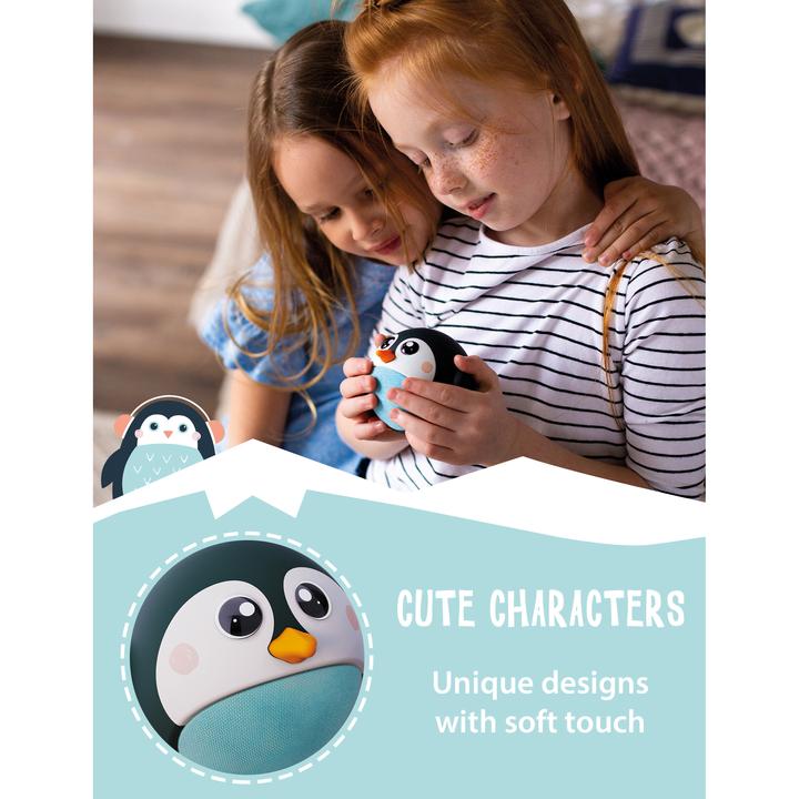 Actual product image Planet Buddies Penguin Speaker (4 h, Rechargeable battery operated)