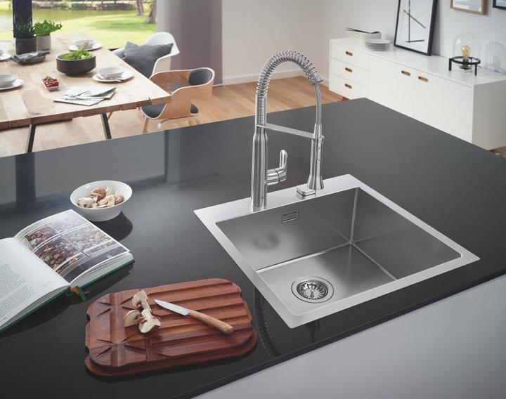 Image du produit Grohe K800 Évier en acier inoxydable (Éviers à poser, 49.50 cm, 50.30 cm)
