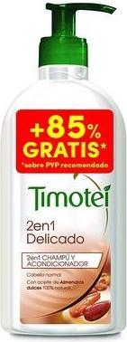Actual product image Timotei ACEITE ALMENDRAS DULCES champú 2en1 delicado 750 ml (750 ml, Liquid shampoo)