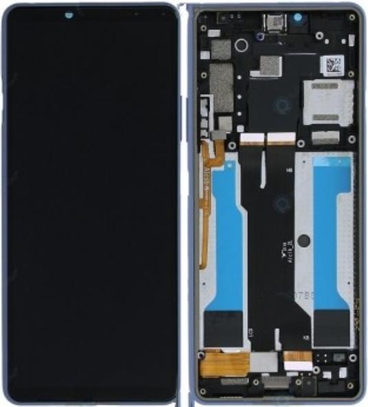 Produktbild Sony LCD + Touch + Frame für XQ-BT52 Xperia 10 III - blue (Display)