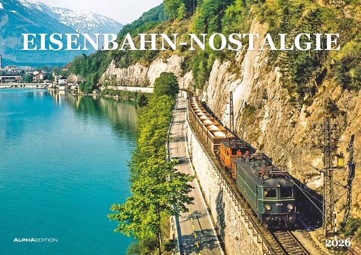 Produktbild Eisenbahn-Nostalgie - Wandkalender im Format 42 x 29,7 (Deutsch)