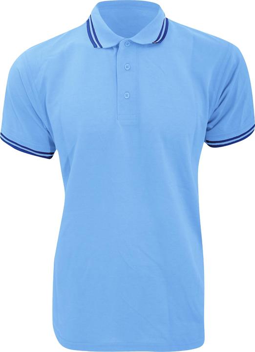Kustom Kit Tipped Piqué PoloShirt Kurzarm