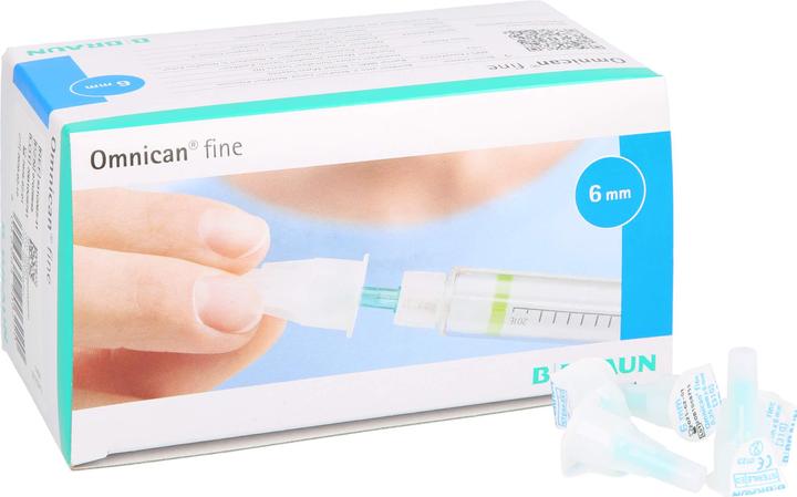 Actual product image B.Braun Omnican fine (31G) 0.25x6mm, 100 pcs KAN