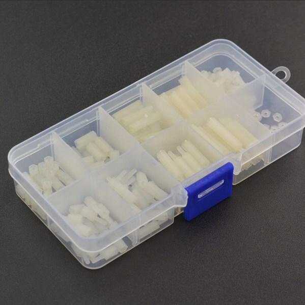 Actual product image DFRobot Hexagon M2 Spacer Nylon 260 pcs.