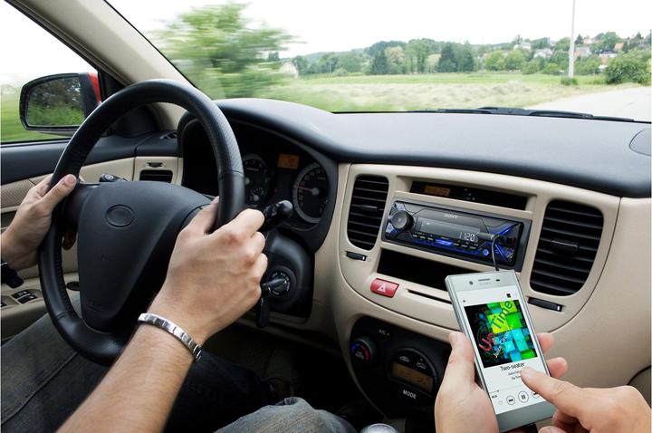 Actual product image Sony Dsx-A510dkit (Android car, Apple Carplay)