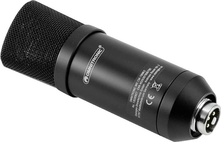 Produktbild Omnitronic MIC CM-78MK2 Grossmembran-Kondensatormikrofon