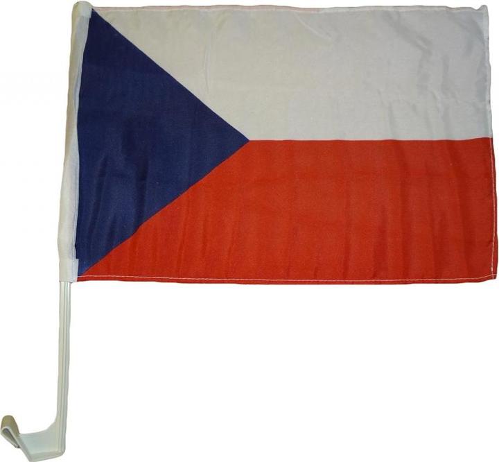 Produktbild trends4cents Autoflagge Tschechien 30 x 40 cm Auto Flagge Fahne Autofahne Fensterflagge Fanfahne