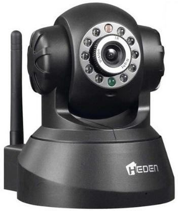 Produktbild Camera IP VisionCam Cloud, HEDEN, interieur motorisee, V2,4 noir (640 x 480 Pixels)