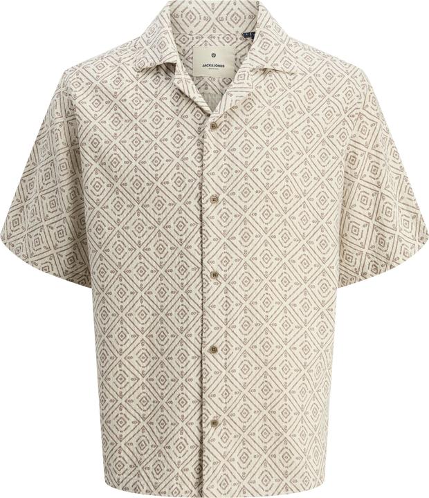 Jack & Jones Jprbluvincent Print Resort S/S Shirt Sn