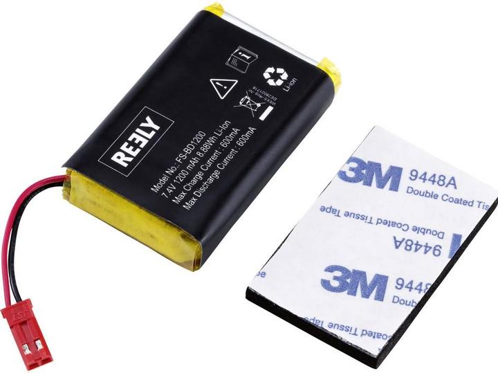 Actual product image Reely Transmitter battery (7.40 V, 1200 mAh)