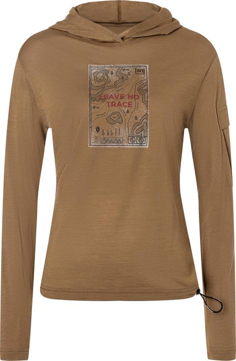 Immagine prodotto Super Natural Damen Trace Light P Hoodie Langarm (M)