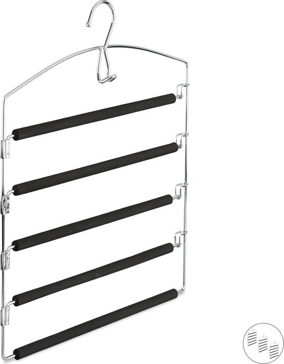 Actual product image Relaxdays Space Saving Clothes Hanger (3 x)